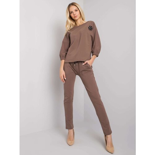 RUE PARIS Set-RV-KMPL-7363.25P-brown Cene