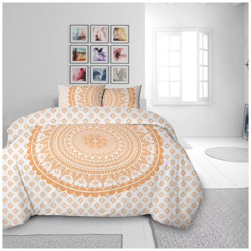 Svilanit posteljnina Gold Mandala,140x200 in 50x70 cm