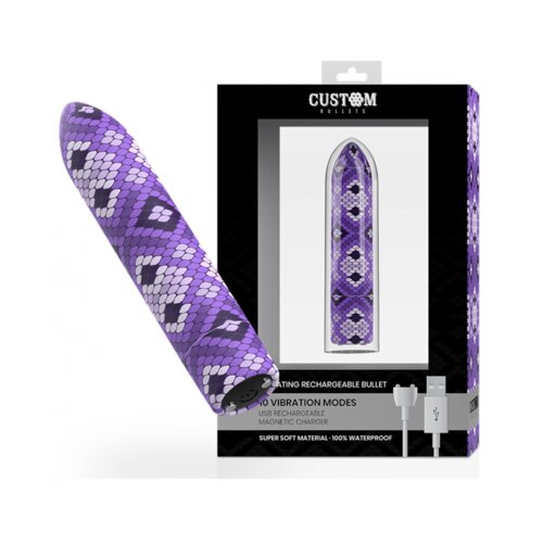 Custom Bullets Mini vibrator Snake Cene
