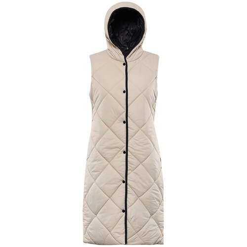 NAX Women's vest ELEDA white pepper Cene