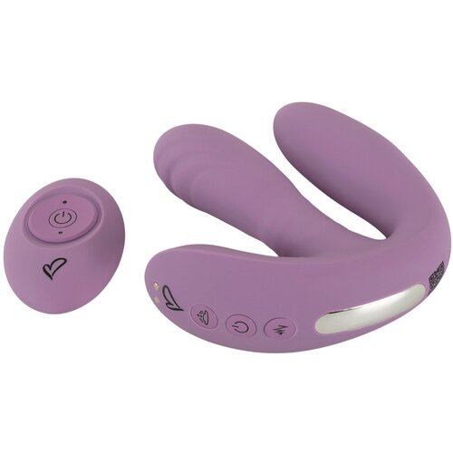  Beau Coeur Mireva - trostruki vibrator s daljinskim upravljačem (ljubičasta) Slike