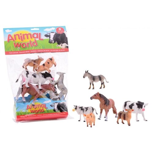 Animal World Životinje domaće u kesi 6 kom Slike