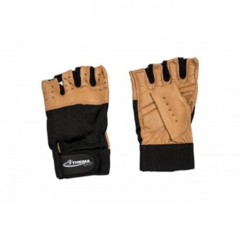 Thema Sport Fitnes rukavice BI-248, Braon-crne Slike