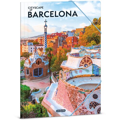 Ars Una Cityscape - Barcelona, fascikl s gumicom, veličine A4 Cijene