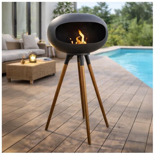 BIO kamin TOKIO 45x100 cm 2kW crni Cene