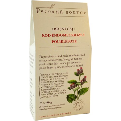 РУССКИЙ ДОКТОР Čaj kod endometrioze i polikistoze, 90 g Cene