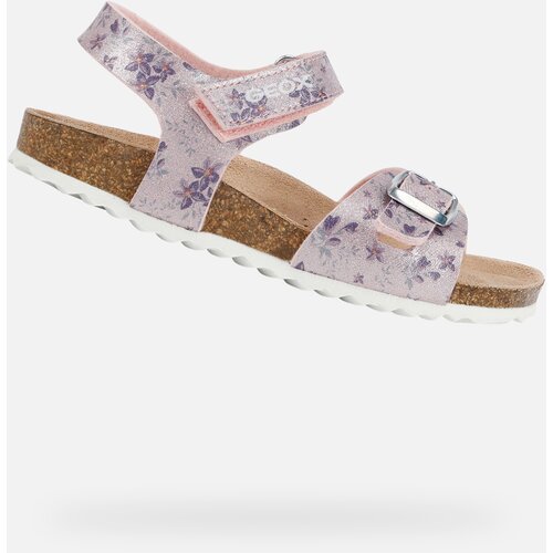 Geox Pink Girls' Sandals Adriel - Girls Cene