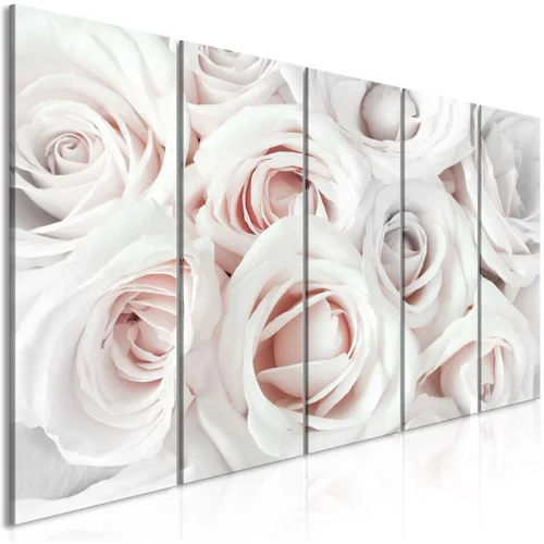  Slika - Satin Rose (5 Parts) Narrow Pink 225x90