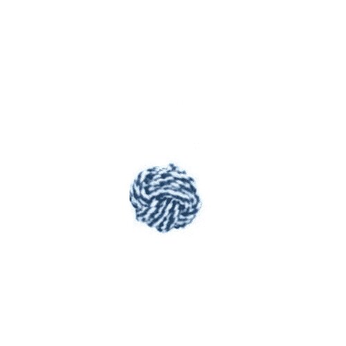 Croci igračka loptica od kanapa 6.5 cm plava Cene