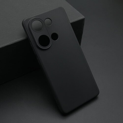 Maska Ultra tanki color za Xiaomi Redmi Note 13 Pro 4G/ crna Slike
