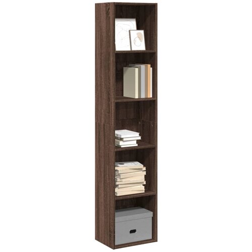 VidaXL Regal za knjige boja hrasta 40x30x189 cm konstruirano drvo Slike