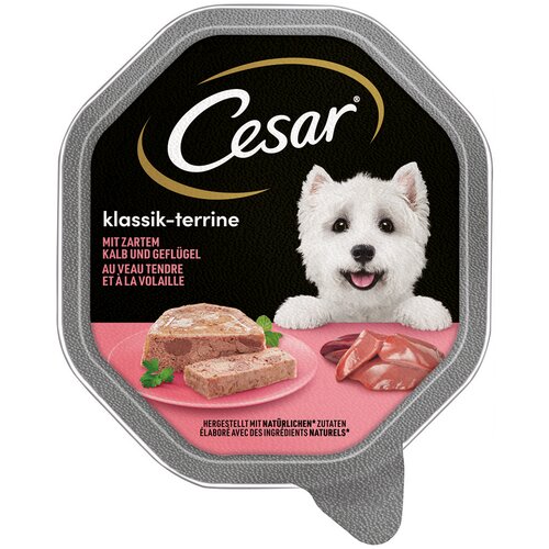 MEGA pakiranje Cesar zdjelice 28 x 150 g - Classic terrine s teletinom i peradi Cijene