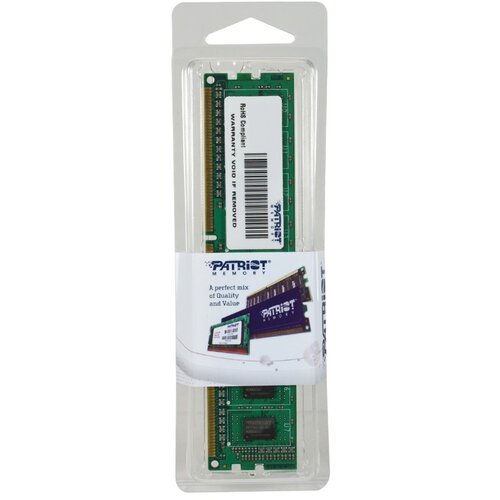 Patriot Memory DDR3 8GB PC3-12800 (1600MHz) DIMM memory module 1 x 8 GB Slike