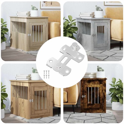  Zaključavanje vrata 12 pcs Srebrno 70 x 8 mm Čelik Cijene