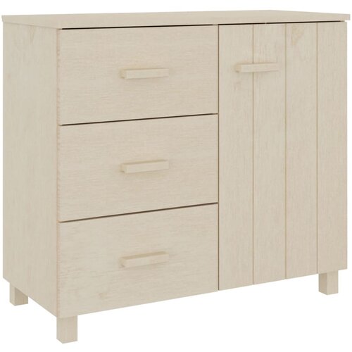 Maison Chic Komoda - Predalnik HAMAR medeno rjava 90x40x80 cm trdna borovina, (21720323) Cene