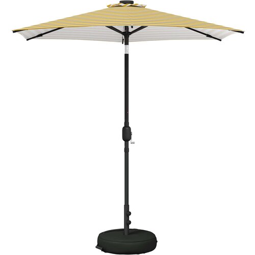 vidaXL Zunanje senčilo z LED lučmi 230 x 230 cm Poliester, (5000247978) Cene
