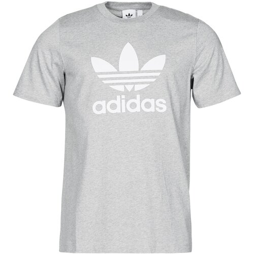 Adidas Majice s kratkimi rokavi TREFOIL T-SHIRT Siva Cene