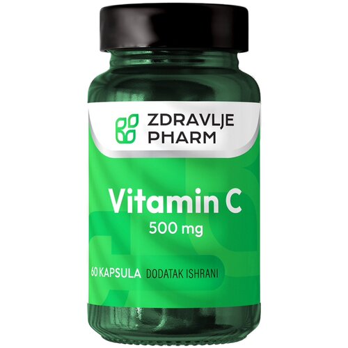 Zdravlje Pharm vitamin c 500mg 60 kapsula Slike