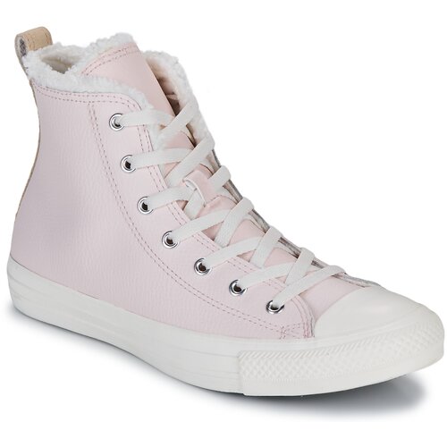 Converse CHUCK TAYLOR ALL STAR LEATHER SHERPA Ružičasta Slike