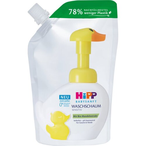 Hipp Babysanft Sensitive pena za umivanje nadomestno polnilo 250 ml Cene
