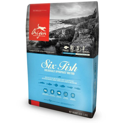 Orijen Suva hrana za odrasl pse Six Fish, 11.4kg Slike