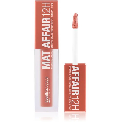 Bellaoggi Mat Affair Liquid Lipstick mat tekoča &amp;scaron;minka odtenek Whisper 4.4 ml Slike