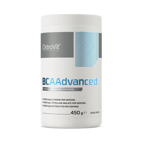 OSTROVIT bcaadvanced 450 g – bcaa kompleks za energiju i regeneraciju mišića - zelena jabuka Cene