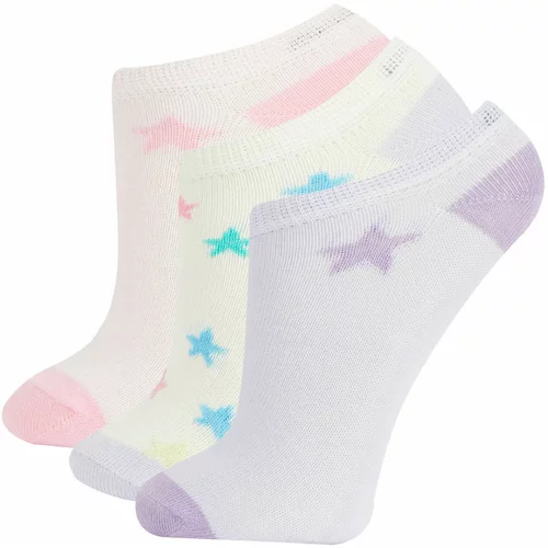 Defacto Girl 3-pack Cotton Booties Socks
