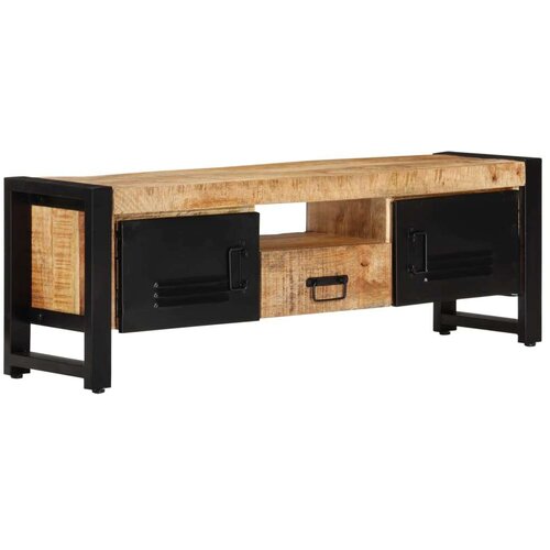 TV omarica 120x30x40 cm trden mangov les, (20730402) Cene