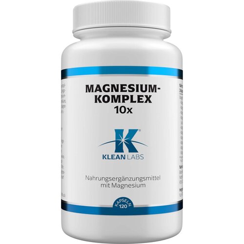 KLEAN LABS Magnezijev kompleks 10X - 120 kaps. Slike
