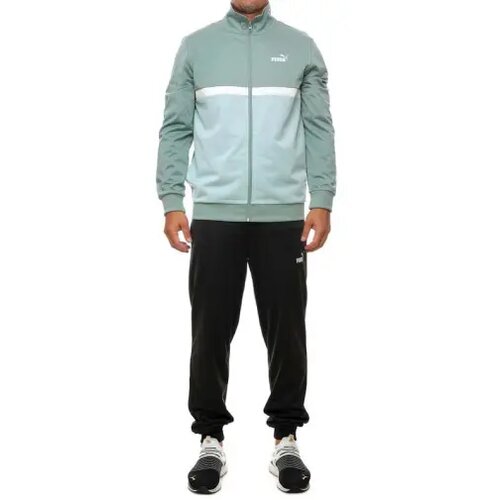 Puma Muška trenerka Poly, Zeleno-crna Cene