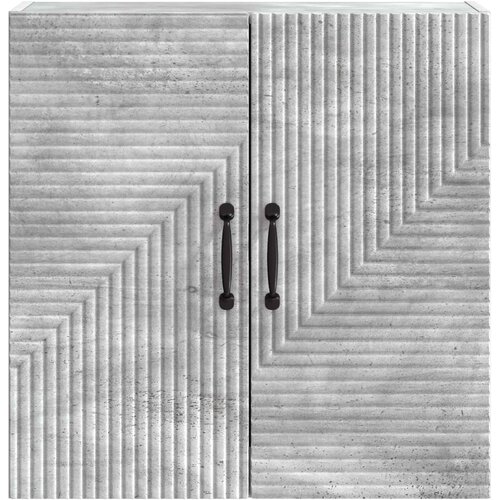  Ormar za montažu na zid Betonska siva 59 x 31 x 60 cm Slike
