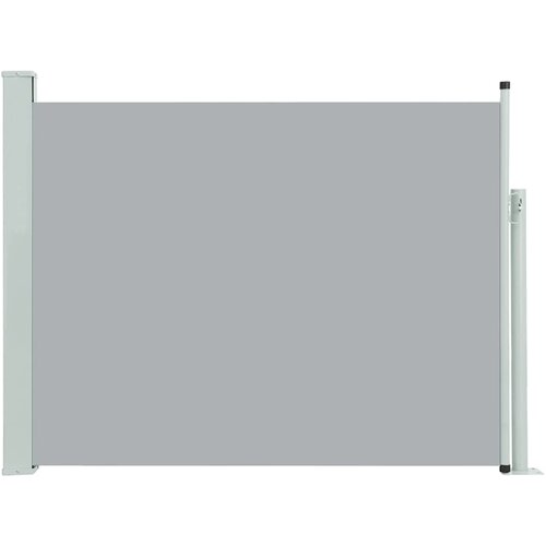 Maison Chic Zložljiva stranska tenda - Senčniki za teraso 140x500 cm siva, (22042233) Cene