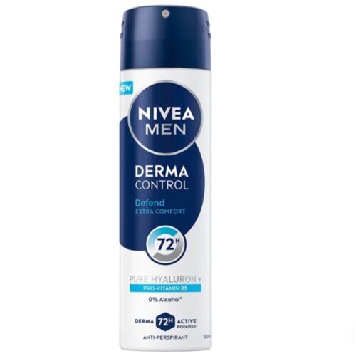 Nivea Derma Control Defend antiperspirant u spreju 72h 150 ml Slike