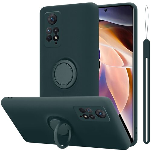  ohišje, združljiv s xiaomi v tekoči zeleni barvi - zaščitni pokrov iz fleksibilnega silikona tpu z obročem, (20590741) Cene