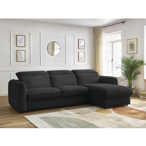 Bobochic Paris Crna kutna garnitura Achille &amp;ndash; Slike