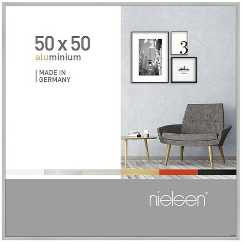 Nielsen Aluminijasti okvir Pixel (50 x 50 cm, Mat srebrna) Cene