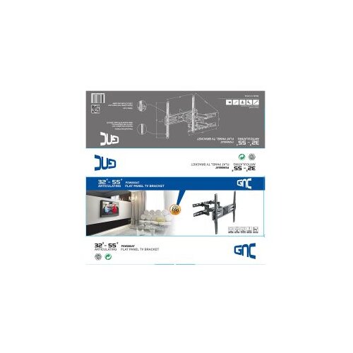  Zidni nosač GNC PSW866AT 32&Prime;-55&Prime; 400&times;400 full motion max 30kg Cijene