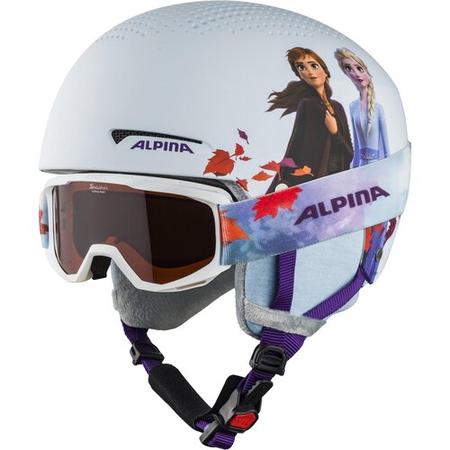 Alpina dečija skijaška kaciga ZUPO DISNEY SET bela 0-9231 Cene