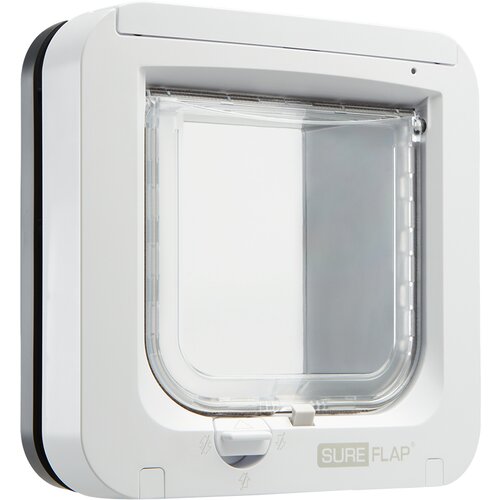 SureFlap mikročip vrata za mačke - sivi/bijeli Slike