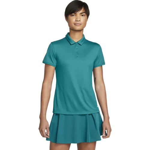 Nike Dri-Fit Victory Womens Golf Polo Bright Spruce/White XS