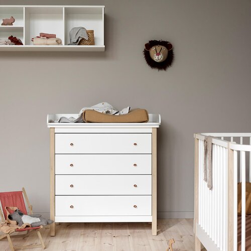 Oliver Furniture&amp;reg; vodoravan zidni regal 3x1 Slike