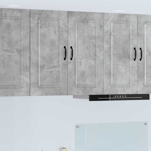  Ploča za perilicu posuđa Kalmar Betonski sivi 80 x 31 x 80 cm Slike