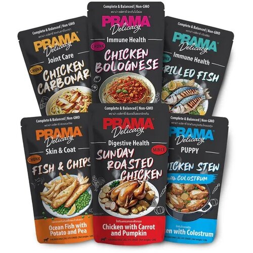 Pramy Prama Dog hrana za pse Delicacy Immune health - Riba na žaru 120g Cene
