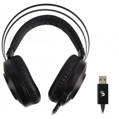 A4Tech A4-G521 bloody gejmerske slusalice sa mikrofonom, 7.1 surround, 50mm/16ohm, color led, usb Slike
