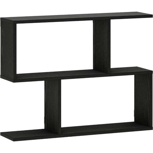  Zidna polica Crni hrast 72 x 17 x 55.5 cm prerađeno drvo Slike