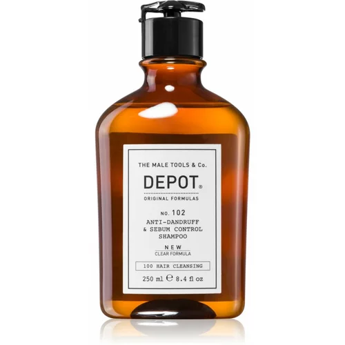 Depot No. 102 Anti-Dandruff & Sebum Control Shampoo šampon za obnovu ravnoteže vlasišta 250 ml