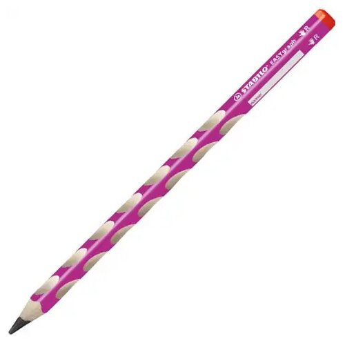 Stabilo EASYgraph R ružičasta grafitna olovka 2B Slike
