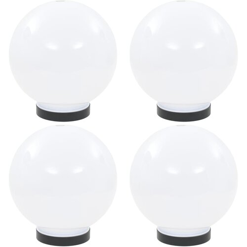 vidaXL LED okrogle svetilke 4 kosi krogle 20 cm PMMA Cene