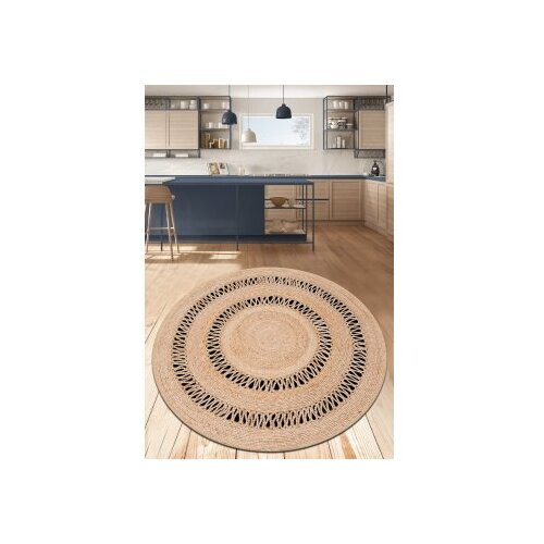 Conceptum Hypnose jute cap 120 okrugli multicolor tepih 120 cm (287CHL2417) Slike